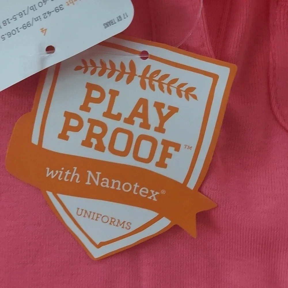 Gymboree polo uniform dress  - salmon pink - size 4